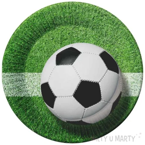 talerzyki papierowe pilka nozna godan 18 cm 6 szt