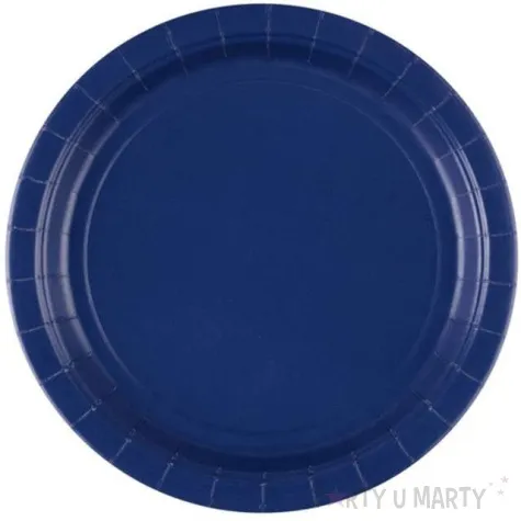 talerzyki papierowe premium amscan l granatowe 22 8 cm 8 szt