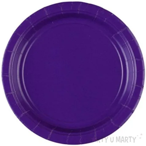 talerzyki papierowe premium amscan s fioletowe 17 7 cm 8 szt