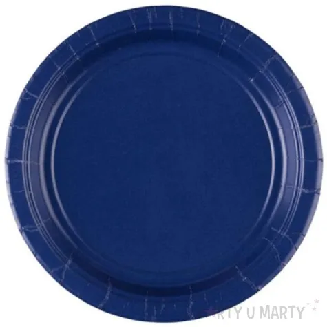 talerzyki papierowe premium amscan s granatowe 17 7 cm 8 szt
