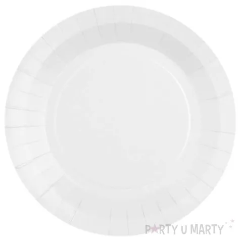 talerzyki papierowe premium biale santex 17 5 cm 10 szt