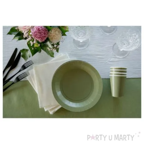 talerzyki papierowe premium blekitne santex 17 5 cm 10 szt