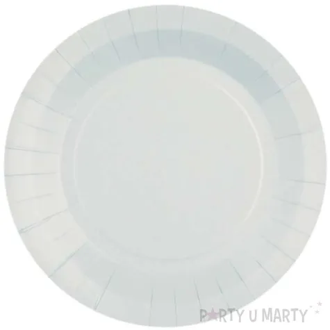 talerzyki papierowe premium perlowe santex 17 5 cm 10 szt