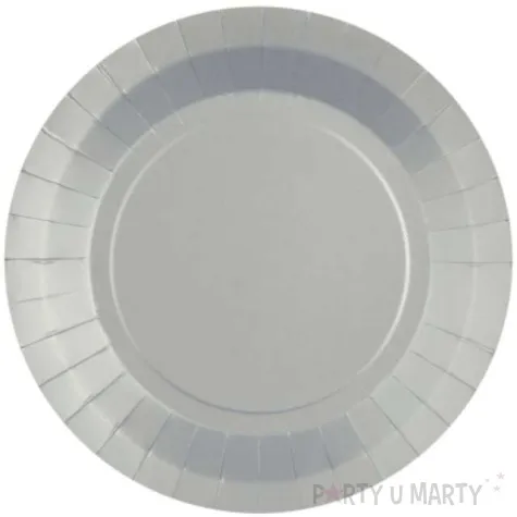 talerzyki papierowe premium srebrne santex 17 5 cm 10 szt