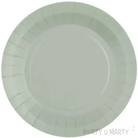 talerzyki papierowe premium szare santex 17 5 cm 10 szt