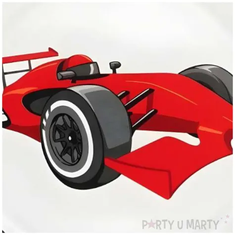 talerzyki papierowe racing boland 23 cm 8 szt