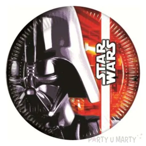 talerzyki papierowe star wars 23 cm 8 szt
