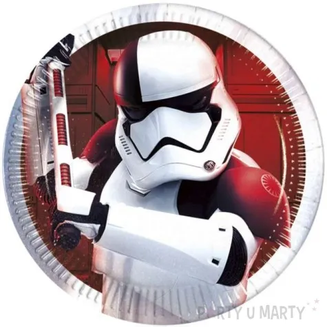 talerzyki papierowe star wars ostatni jedi procos 20 cm 8 szt