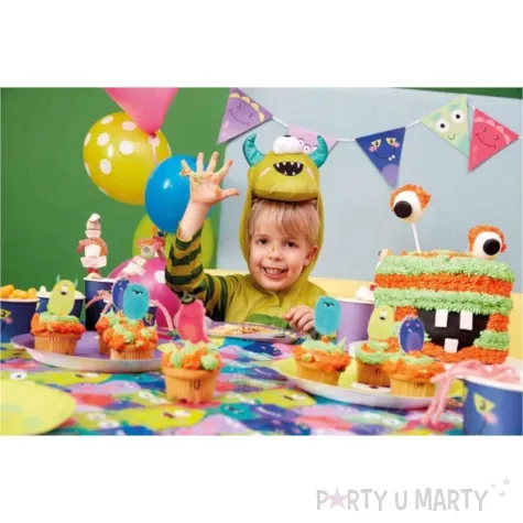 talerzyki papierowe wesoly potworek smiffys 23 cm 8 szt