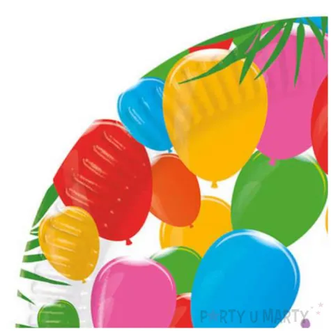 talerzyki papierowe zwierzeta safari procos 20 cm 8 szt