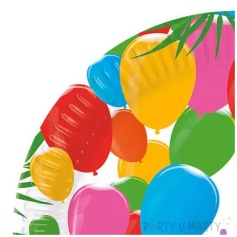 talerzyki papierowe zwierzeta safari procos 23 cm 8 szt