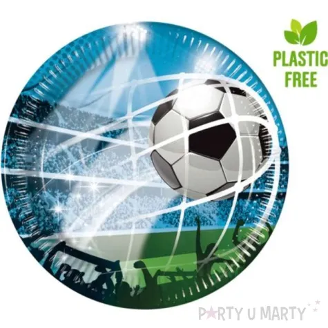 talerzyki pilka nozna soccer fans procos 20 cm 8 szt