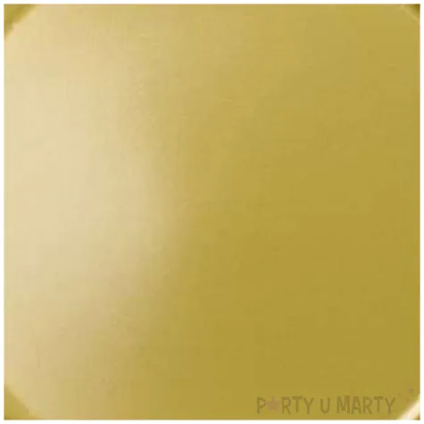 talerzyki plastikowe amscan l zlote 22 8 cm 10 szt