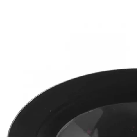 talerzyki plastikowe classic czarny aluplast 19 cm 12 szt