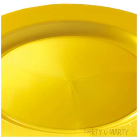 talerzyki plastikowe classic zolty tamipol 24 cm 12 szt