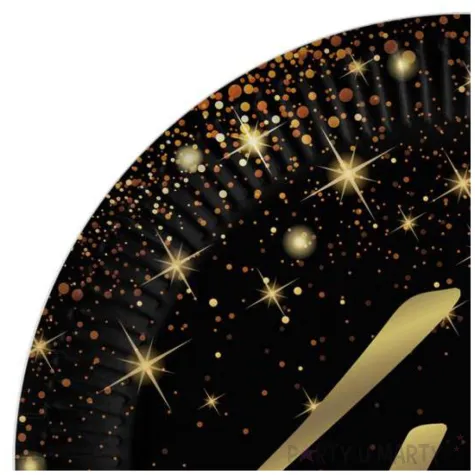 talerzyki sparkling liczba 40 congee 18 cm 6 szt