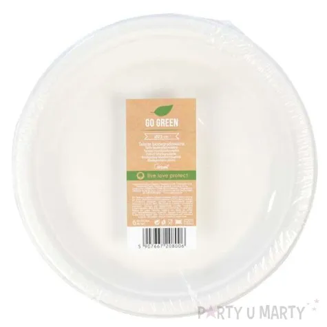 talerzyki trzcina cukrowa go green arpex 23cm 6 szt