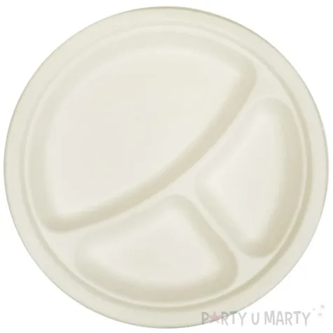 talerzyki trzcina cukrowa go green trojdzielne arpex 23 cm 6 szt