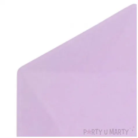 talerzyki vert decor heksagonalne fioletowy amscan 26 1 cm 6 szt