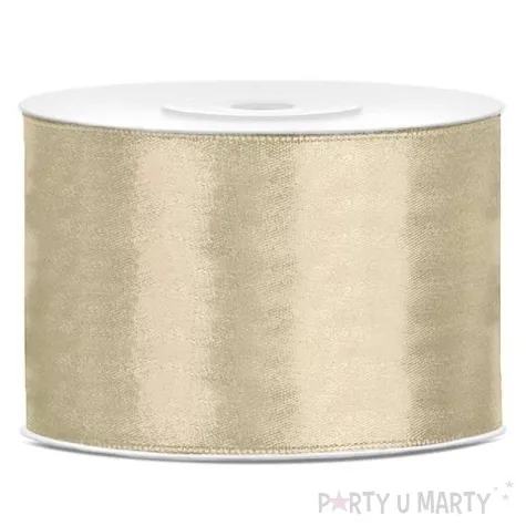 tasiemka satynowa bez 50 mm 25 m