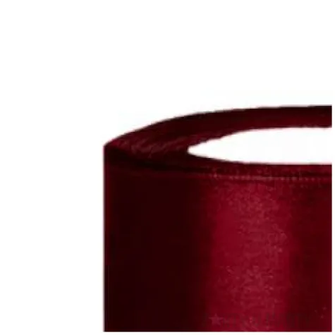 tasiemka satynowa bordowa 38 mm 25 m