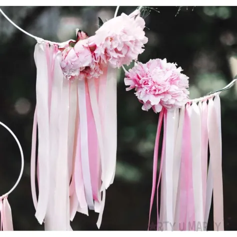 tasiemka satynowa classic bialy partydeco 6 mm 25 m