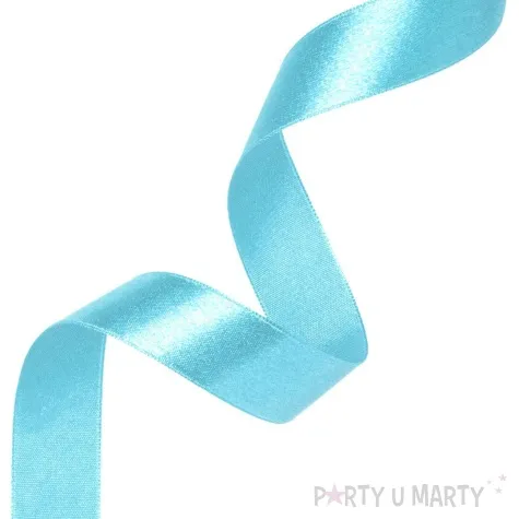 tasiemka satynowa classic blekitny partypal 25 mm 23 m