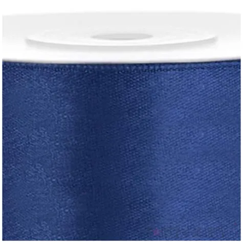 tasiemka satynowa classic granatowa partydeco 25 mm 25 m