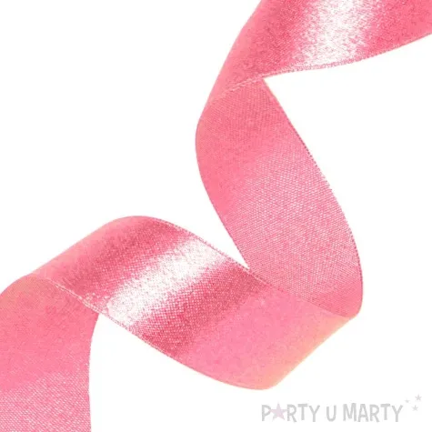 tasiemka satynowa classic malinowa partypal 50 mm 23 m