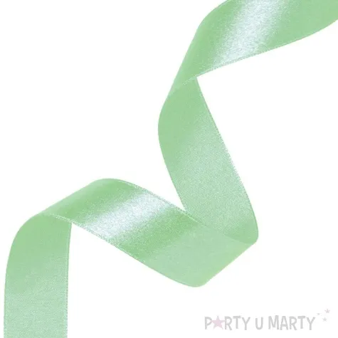 tasiemka satynowa classic mietowy partypal 38 mm 23 m