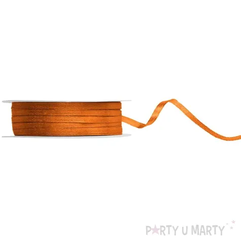 tasiemka satynowa classic rdzawy partydeco 3 mm 50 m