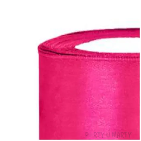 tasiemka satynowa classic rozowa ciemna partydeco 50 mm 25 m