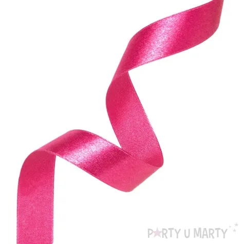 tasiemka satynowa classic rozowy ciemny partypal 12 mm 23 m