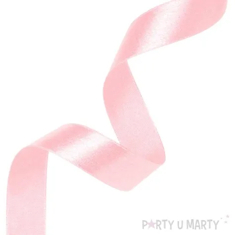 tasiemka satynowa classic rozowy jasny partypal 25 mm 23 m