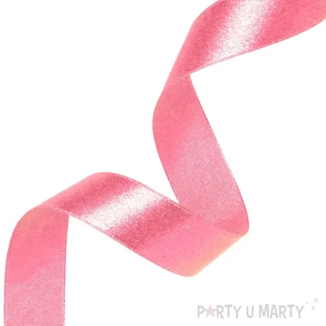 tasiemka satynowa classic rozowy partypal 50 mm 23 m