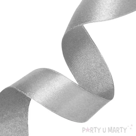 tasiemka satynowa classic szary partypal 50 mm 23 m