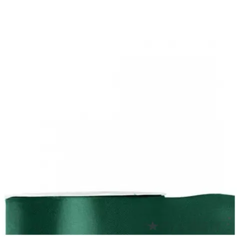 tasiemka satynowa classic zielony butelkowy partydeco 25 mm 25 m