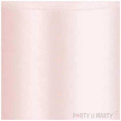 tasiemka satynowa lososiowa jasna 38 mm 25 m