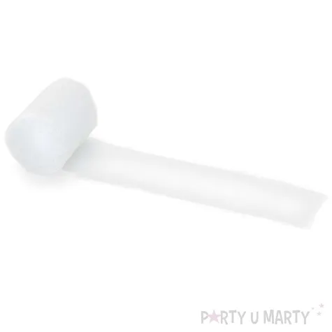 tasiemka szyfonowa premium bialy 40 mm 5 m 3 szt