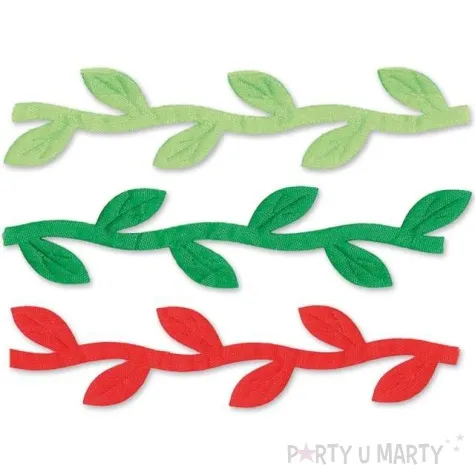 tasma dekoracyjna liscie mix titanum 4 5 m x 22 mm