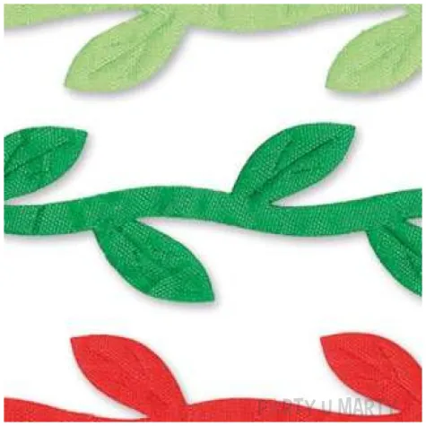 tasma dekoracyjna liscie mix titanum 4 5 m x 22 mm