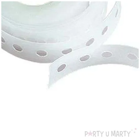 tasma do girland balonowych biala godan 5 m