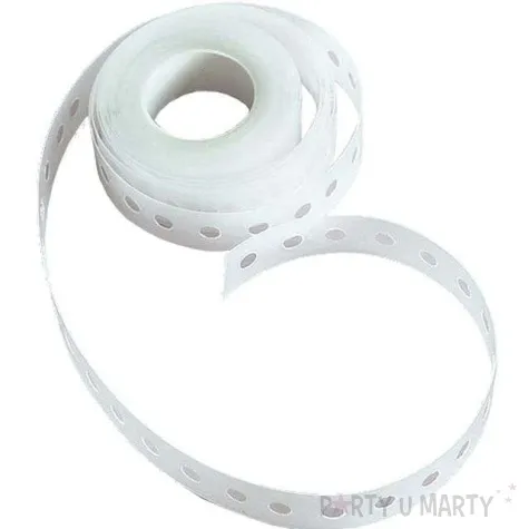 tasma do girland balonowych biala godan 5 m