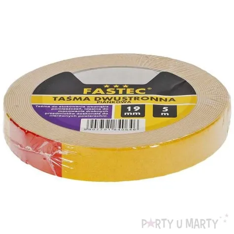 tasma dwustronna piankowa 19 mm pakart 5 m