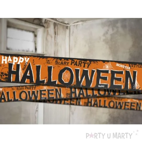 tasma party happy halloween 10 cm x 6 mb 1 rolka