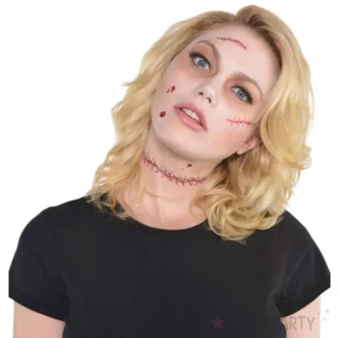 tatuaz rany szyte amscan 14 szt