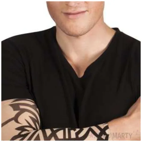 tatuaz rekaw tribal boland