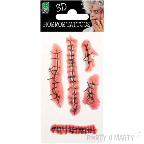 tatuaz wodny rany carnival toys 5 szt