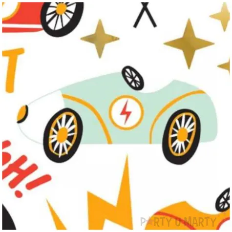 tatuaze zmywalne samochody wyscigowe partydeco 11 szt