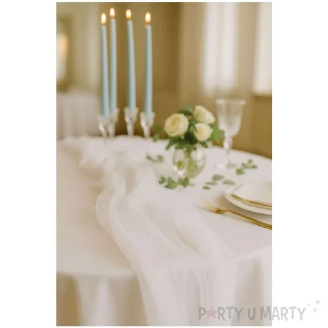 tiul gladki bialy partydeco 0 50 x 9 m